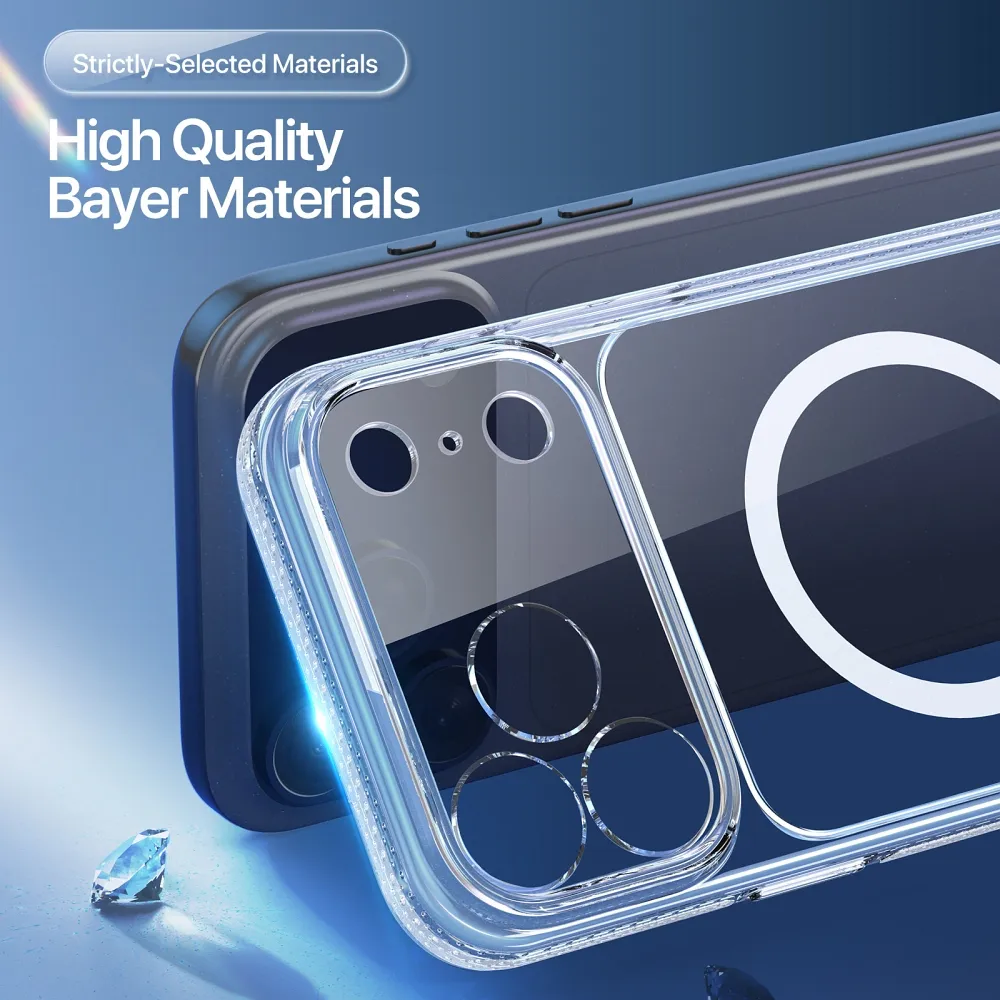 DUX DUCIS case CLIN MAG compatible with MagSafe for iPhone 18 Pro Max / 17 Pro Max transparent - Image 6