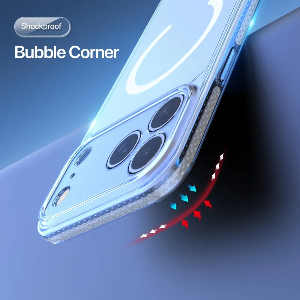 DUX DUCIS case CLIN MAG compatible with MagSafe for iPhone 18 Pro Max / 17 Pro Max transparent - Image 8