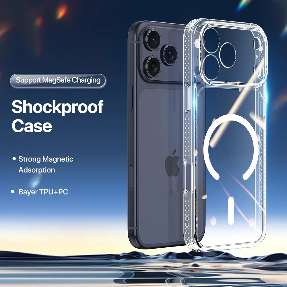DUX DUCIS case CLIN MAG compatible with MagSafe for iPhone 18 Pro Max / 17 Pro Max transparent - Image 3