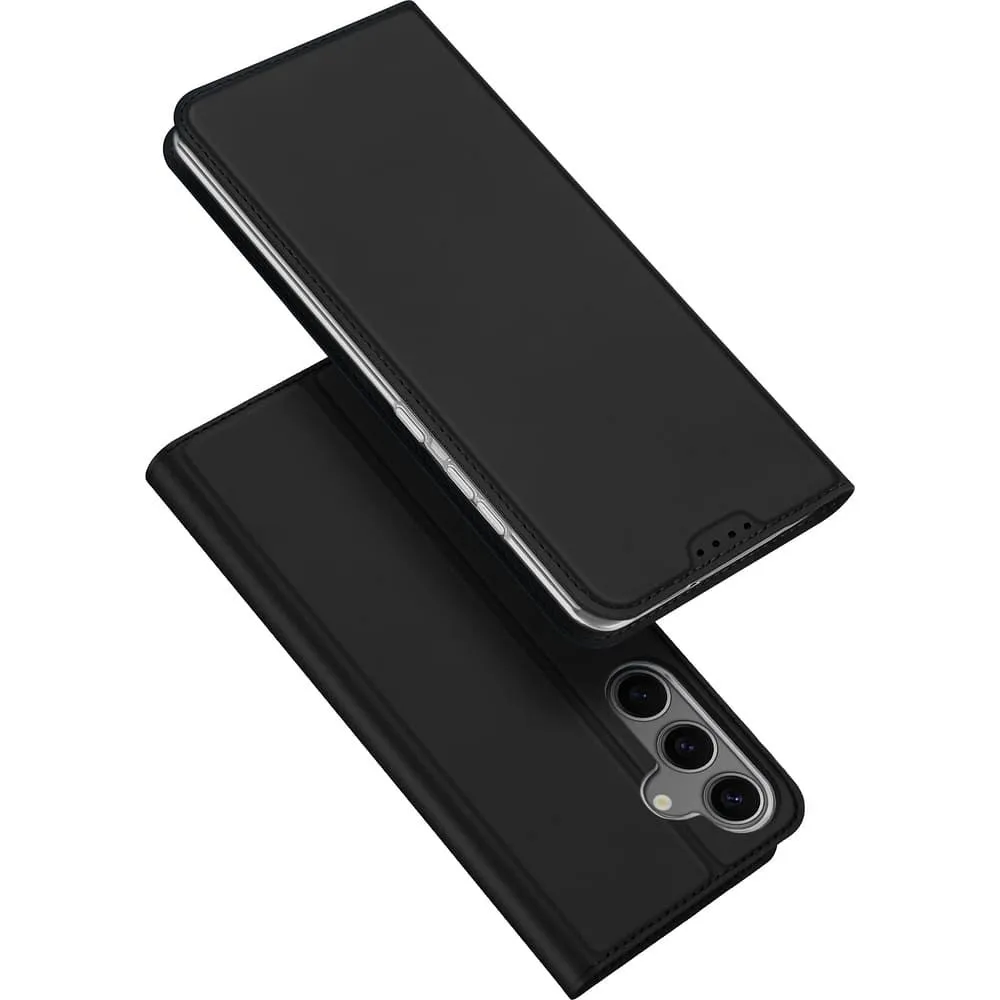DUX DUCIS wallet case SKIN PRO for SAMSUNG S25 black