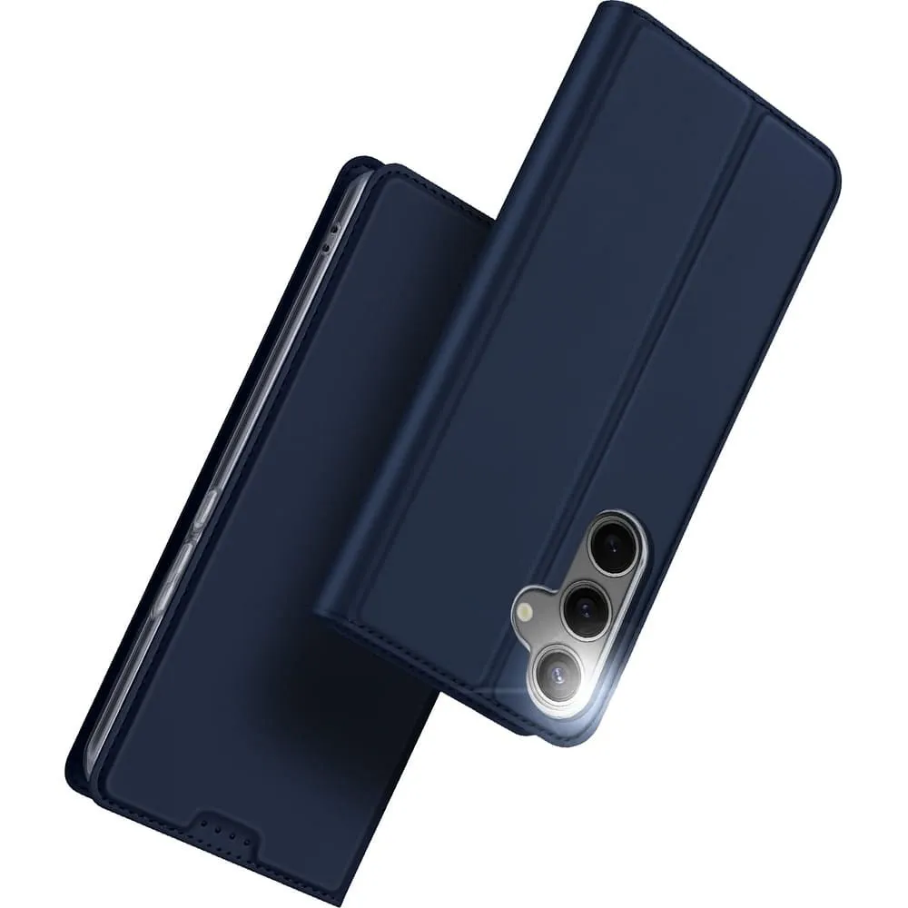 DUX DUCIS wallet case SKIN PRO for SAMSUNG S25 blue - Image 2
