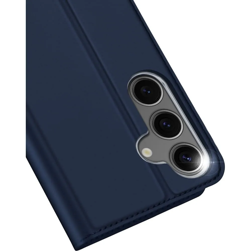 DUX DUCIS wallet case SKIN PRO for SAMSUNG S25 blue - Image 4