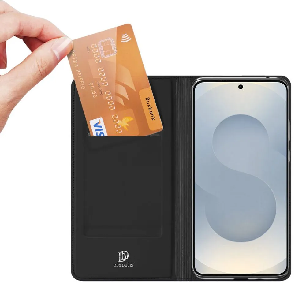 DUX DUCIS wallet case SKIN PRO for SAMSUNG S25 Edge black - Image 2