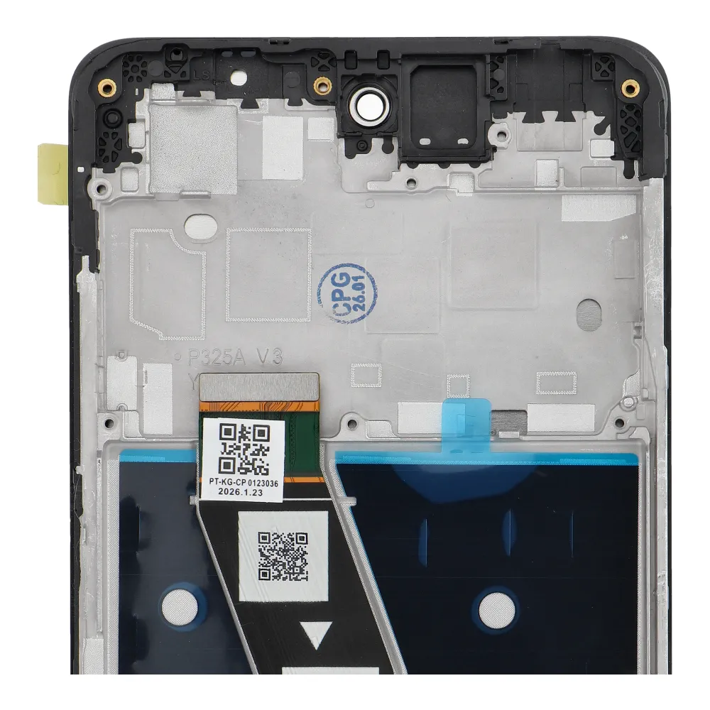 FixCell LCD Display for MOTOROLA G24 / G24 POWER OEM with frame - Image 3
