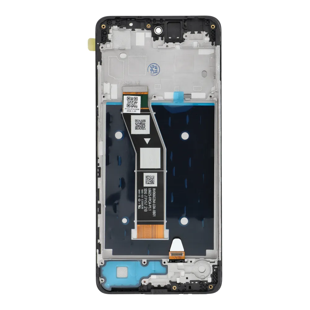 FixCell LCD Display for MOTOROLA G24 / G24 POWER OEM with frame - Image 2