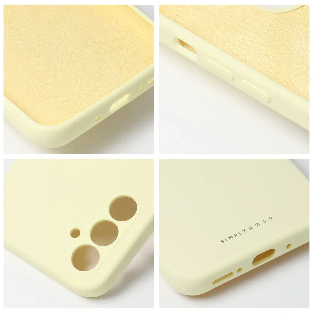 ROAR case CLOUD SKIN for SAMSUNG S25 FE Light Yellow - Image 4