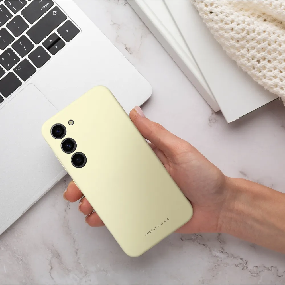 ROAR case CLOUD SKIN for SAMSUNG A37 5G Light Yellow - Image 4