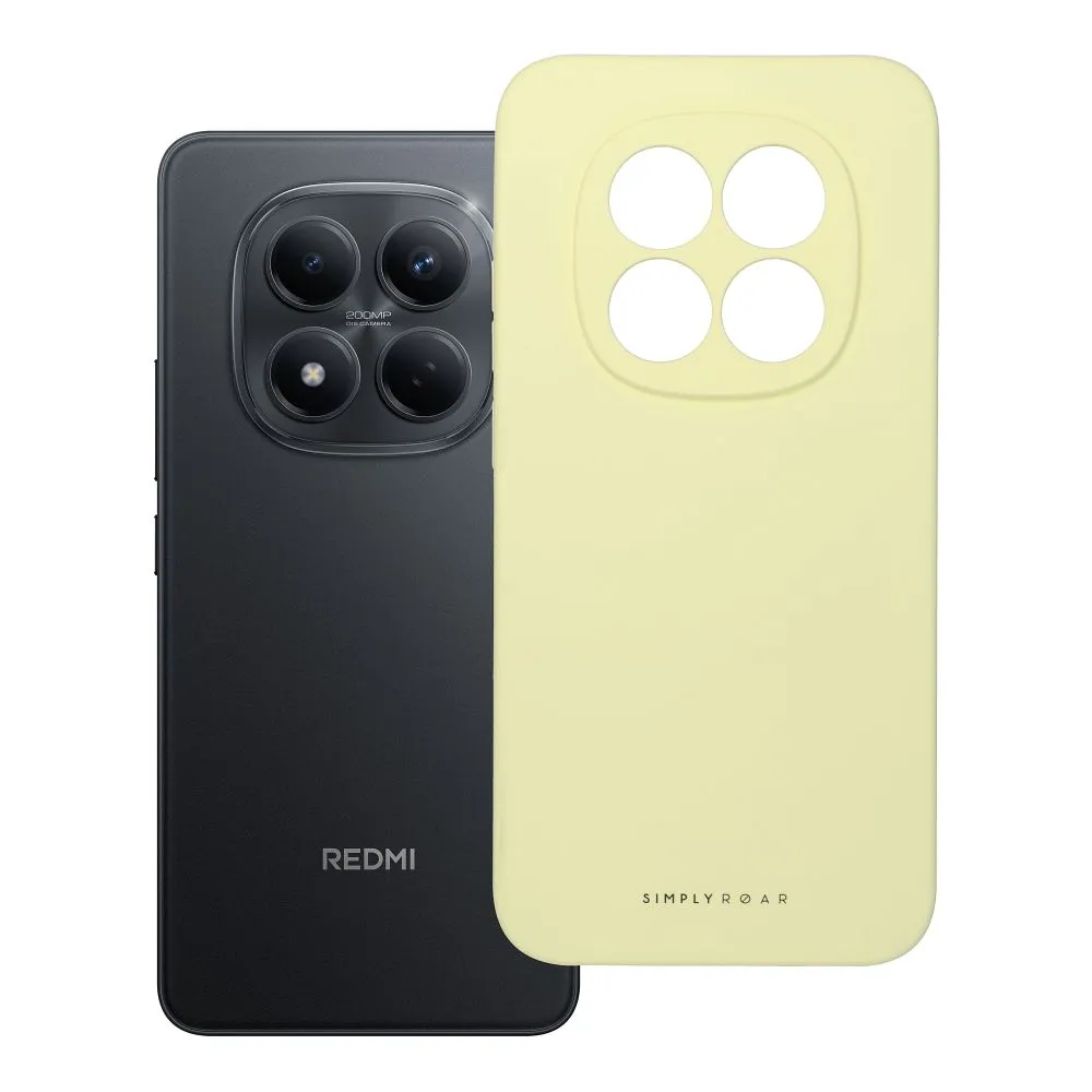 ROAR case CLOUD SKIN for XIAOMI Redmi Note 15 Pro 5G Light Yellow