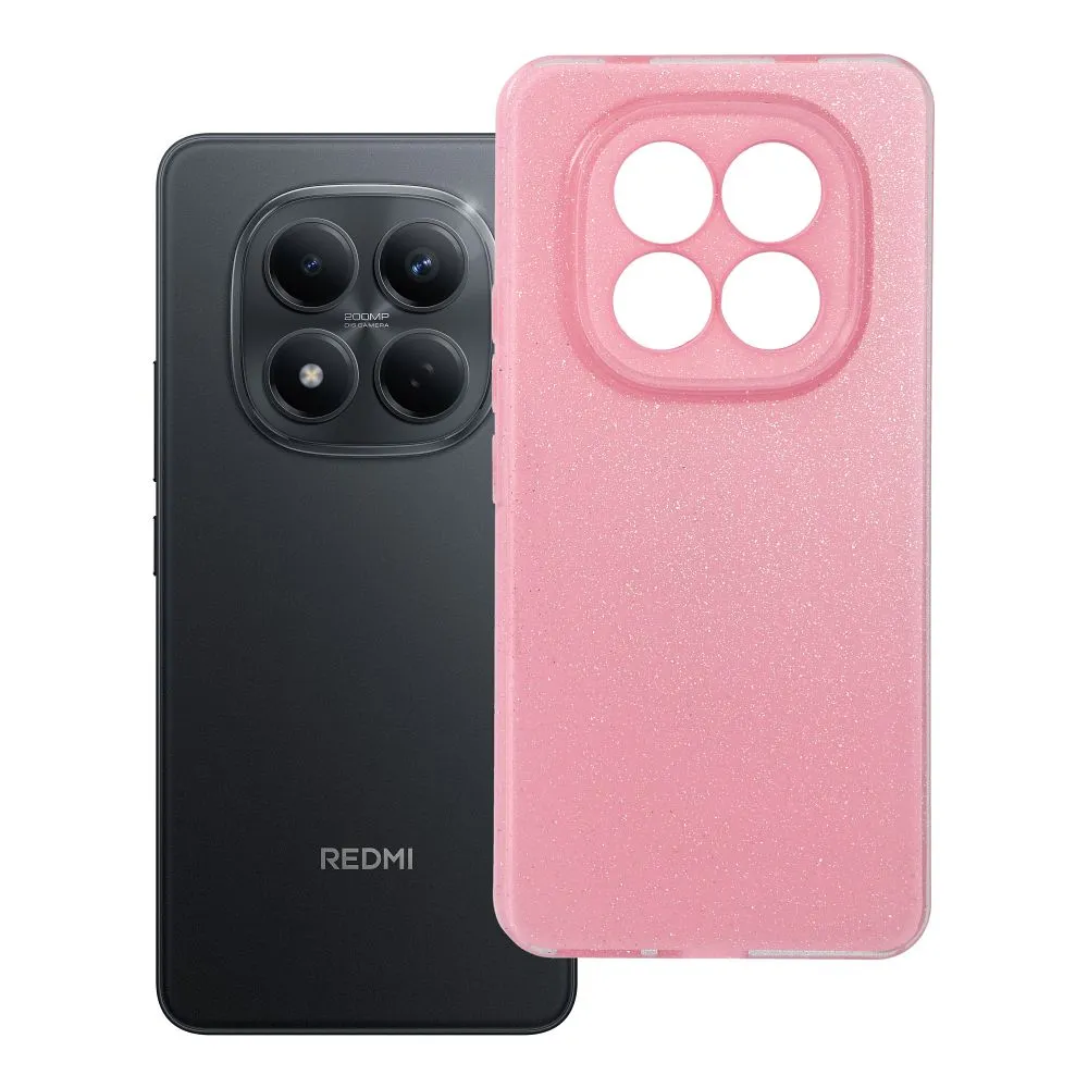 Case for Xiaomi Redmi Note 15 PRO 4G Clear Case 2 mm Blink pink