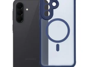 Case for Samsung A37 Full Matte Mag Cover compatible with MagSafe navy blue