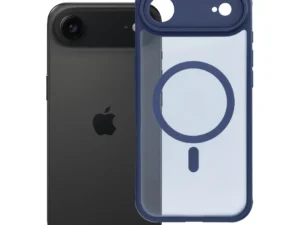 Case for iPhone 17 AIR Full Matte Mag Cover compatible with MagSafe blue