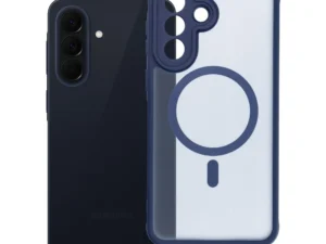 Case for Samsung A57 Full Matte Mag Cover compatible with MagSafe navy blue
