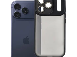 Case for iPhone 17 Pro / 18 Pro (low camera edge) Variete black