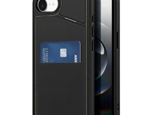 DUX DUCIS case RAFI II MAG with stand compatible with MagSafe for IPHONE 16e black