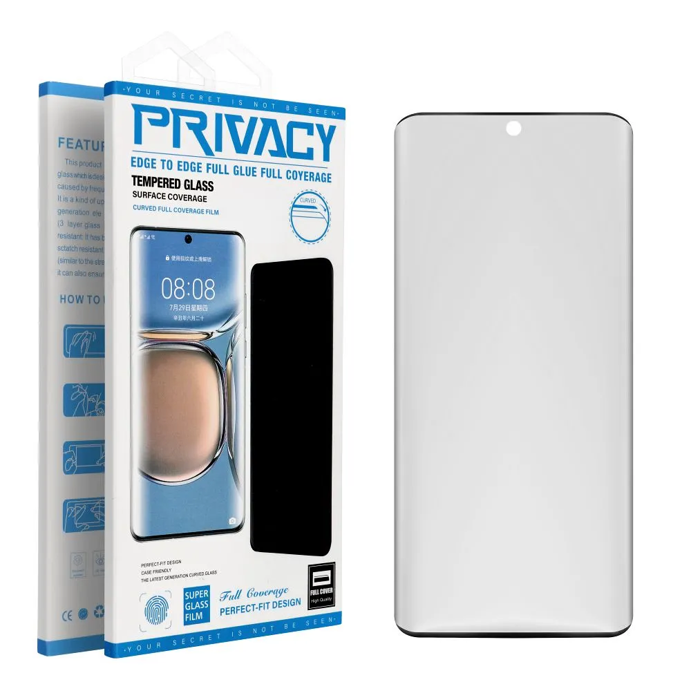 OG 6D Premium Privacy Glass - for Xiaomi Redmi Note 14 Pro+ black - Image 3