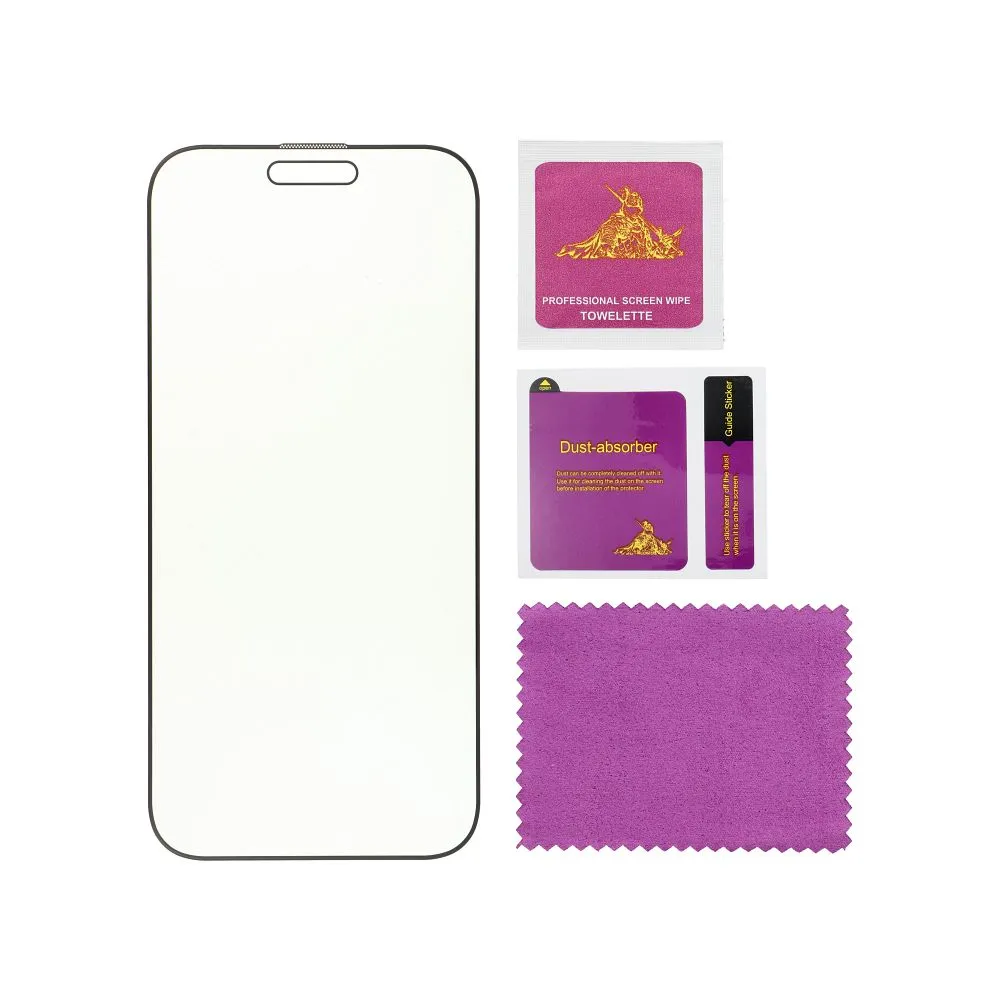 OG 6D Shuijia Glass - for Iphone 16 Pro Max black - Image 5