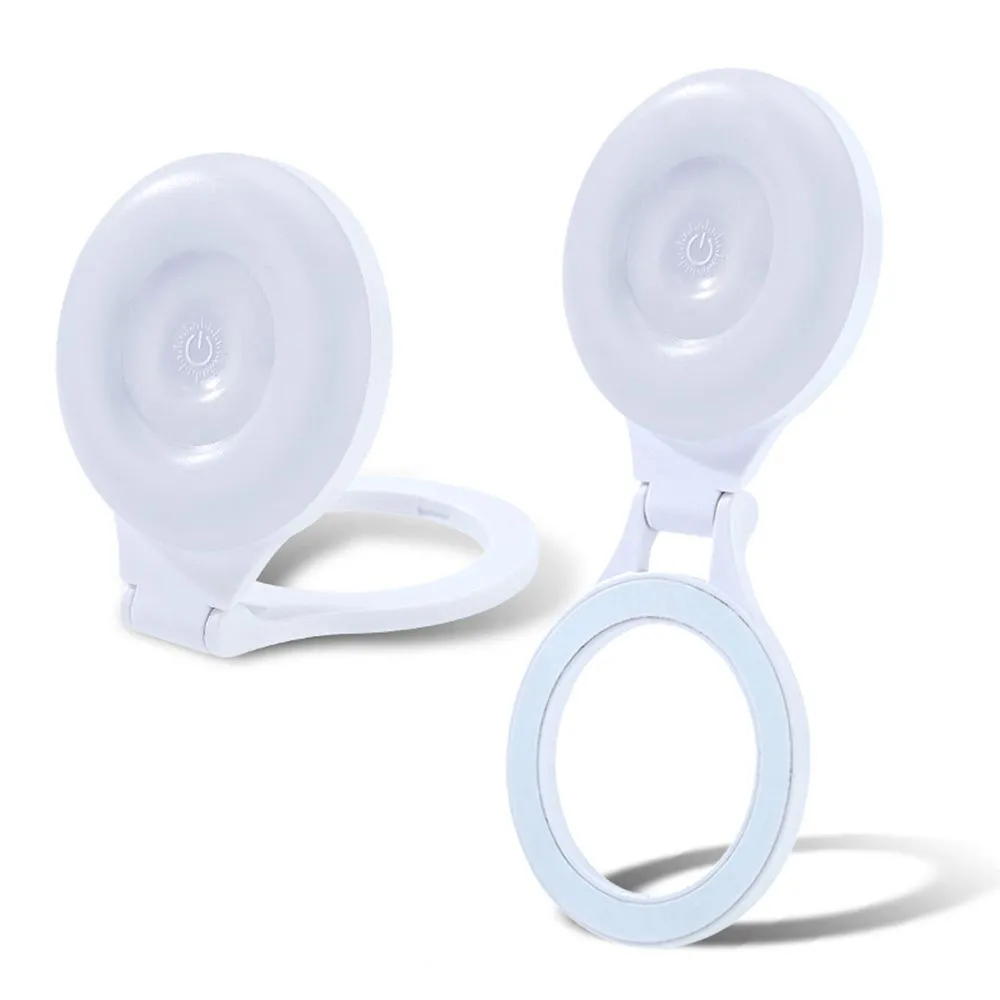 Magnetic phone stand with light compatible with MagSafe L8 white - Image 5