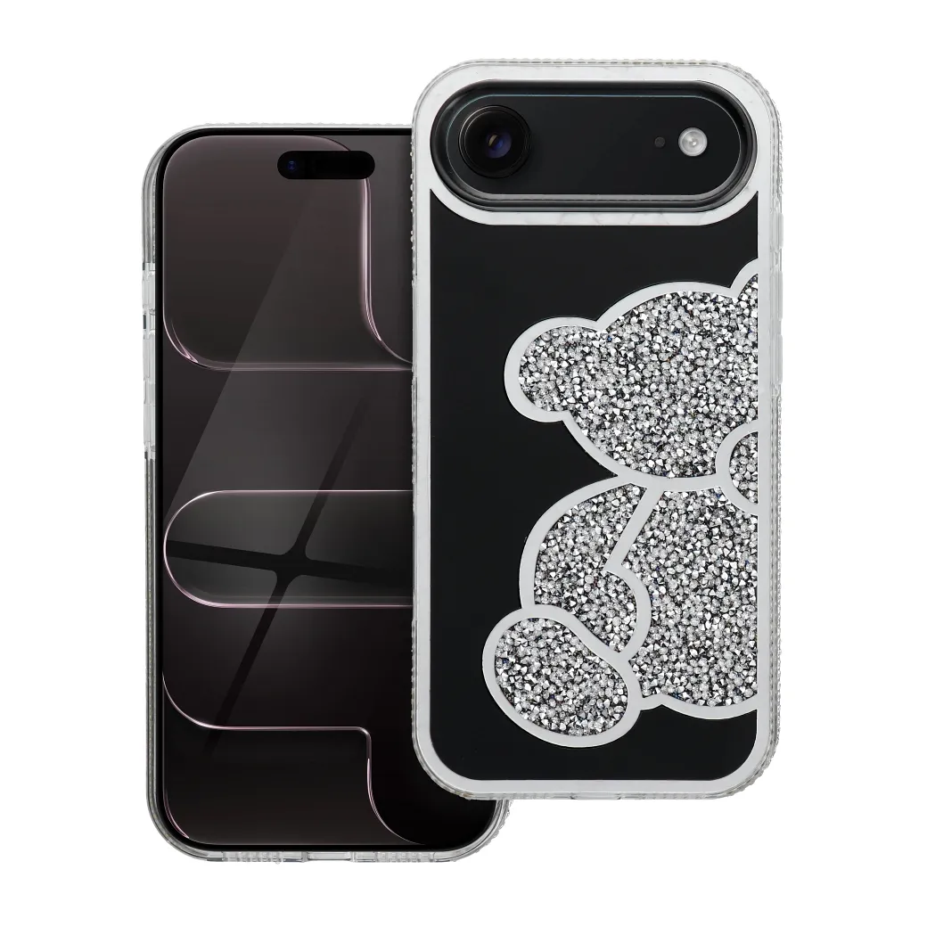 Case for iPhone 17 AIR Teddy Bear silver