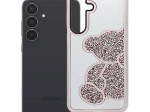 Case for Samsung S25 FE Teddy Bear pink