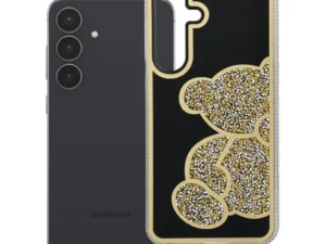Case for Samsung S25 FE Teddy Bear gold