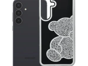 Case for Samsung S25 FE Teddy Bear silver