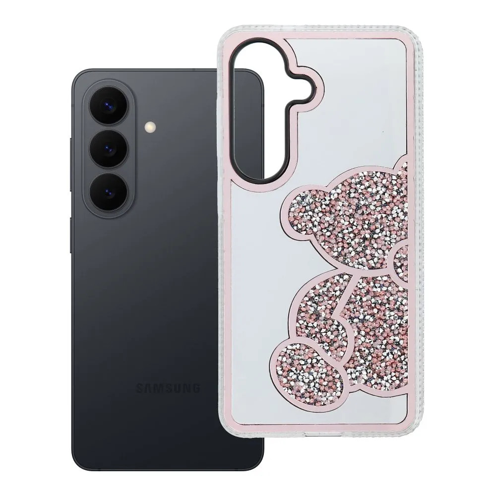 Case for Samsung S26 Teddy Bear pink