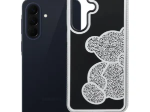 Case for Samsung A57 5G Teddy Bear silver