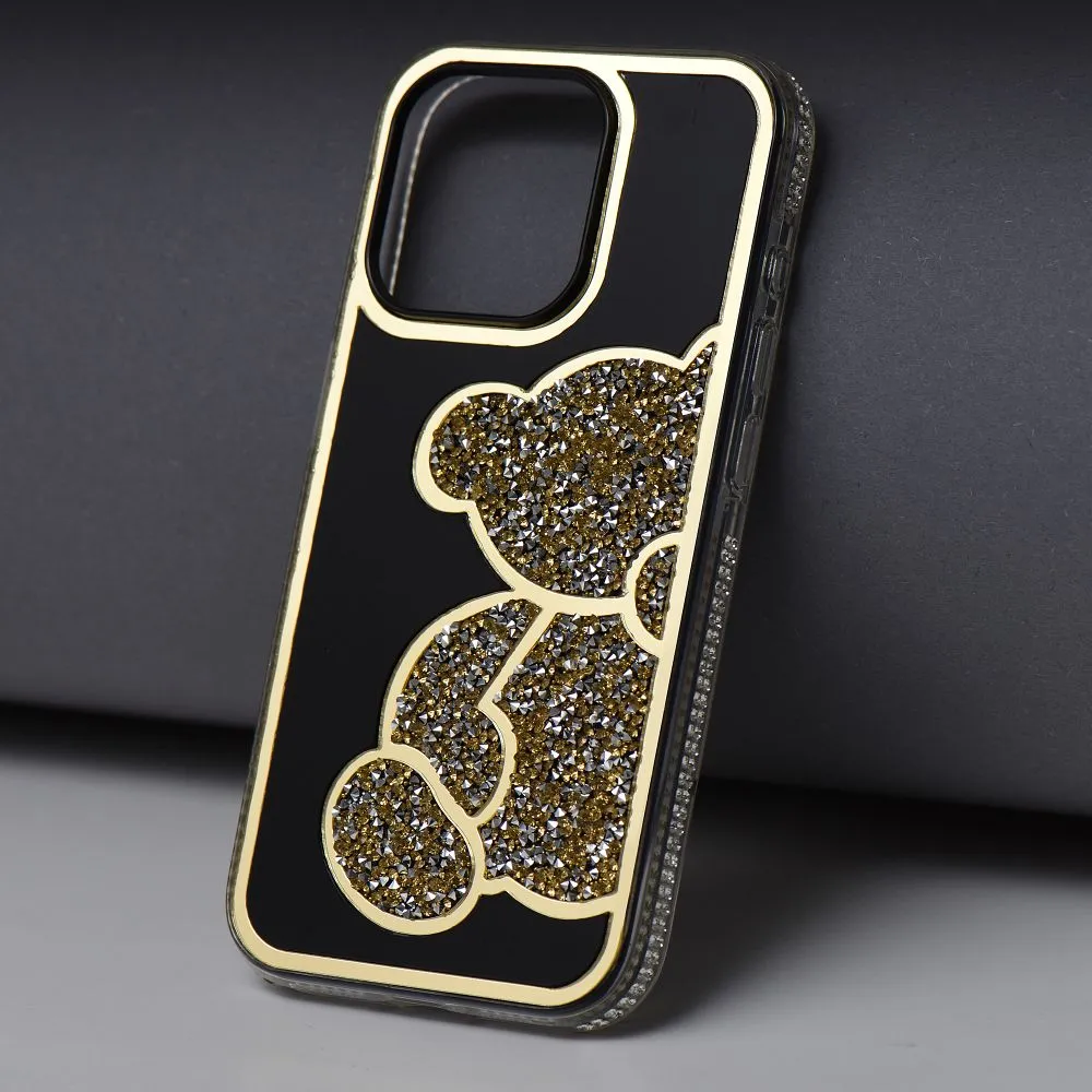 Case for iPhone 18 Pro Max / 17 Pro Max Teddy Bear gold - Image 9