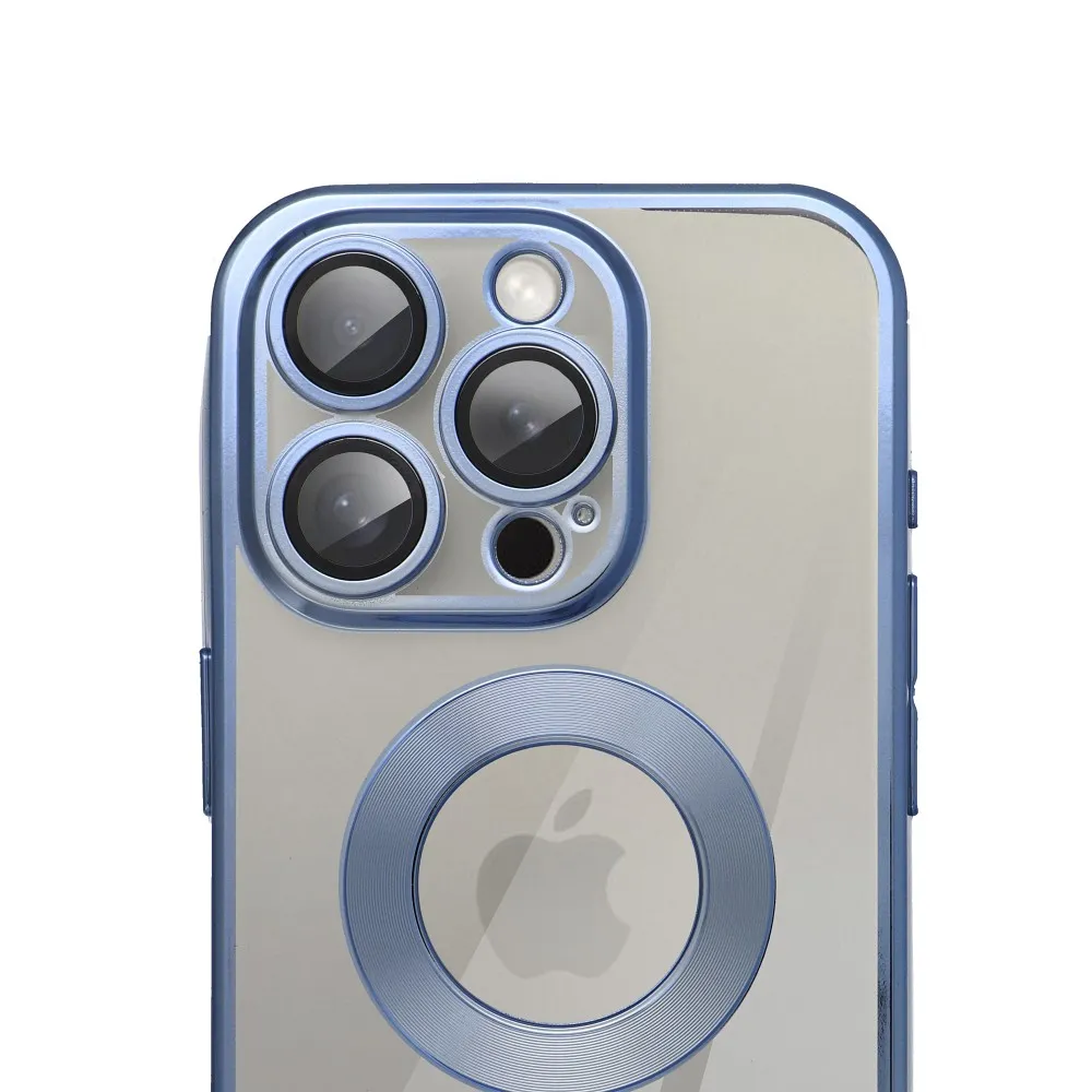 Case for iPhone 17 Pro Max / 18 Pro Max (low camera edge) Glam blue - Image 3