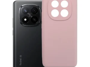 Case for Xiaomi Redmi Note 14 PRO PLUS 5G Silicone 2mm (camera protection) powder pink