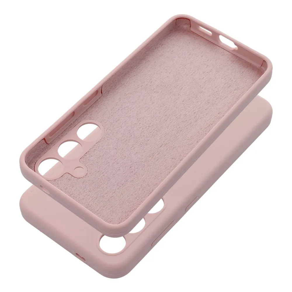 Case for Xiaomi Redmi Note 14 PRO PLUS 5G Silicone 2mm (camera protection) powder pink - 5. kép