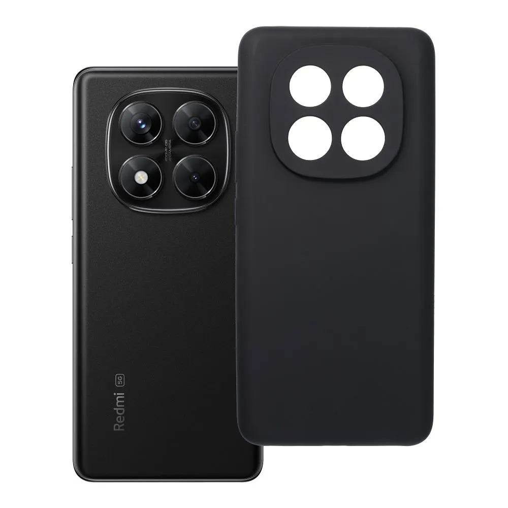 Case for Xiaomi Redmi Note 14 PRO 5G Silicone 2mm (camera protection) black