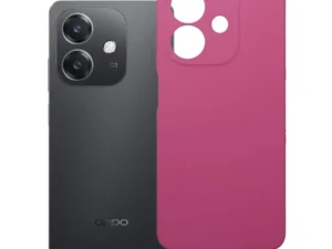 Case for Oppo A40 Silicone 2mm (camera protection) pink