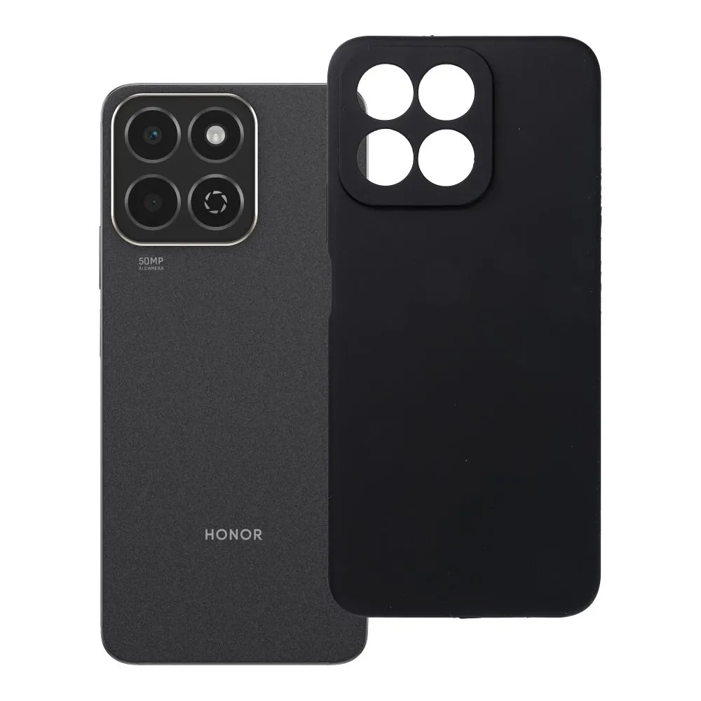 Case for Honor 200 SMART Silicone 2mm (camera protection) black