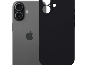 Case for iPhone 17 Silicone 2mm (camera protection) black