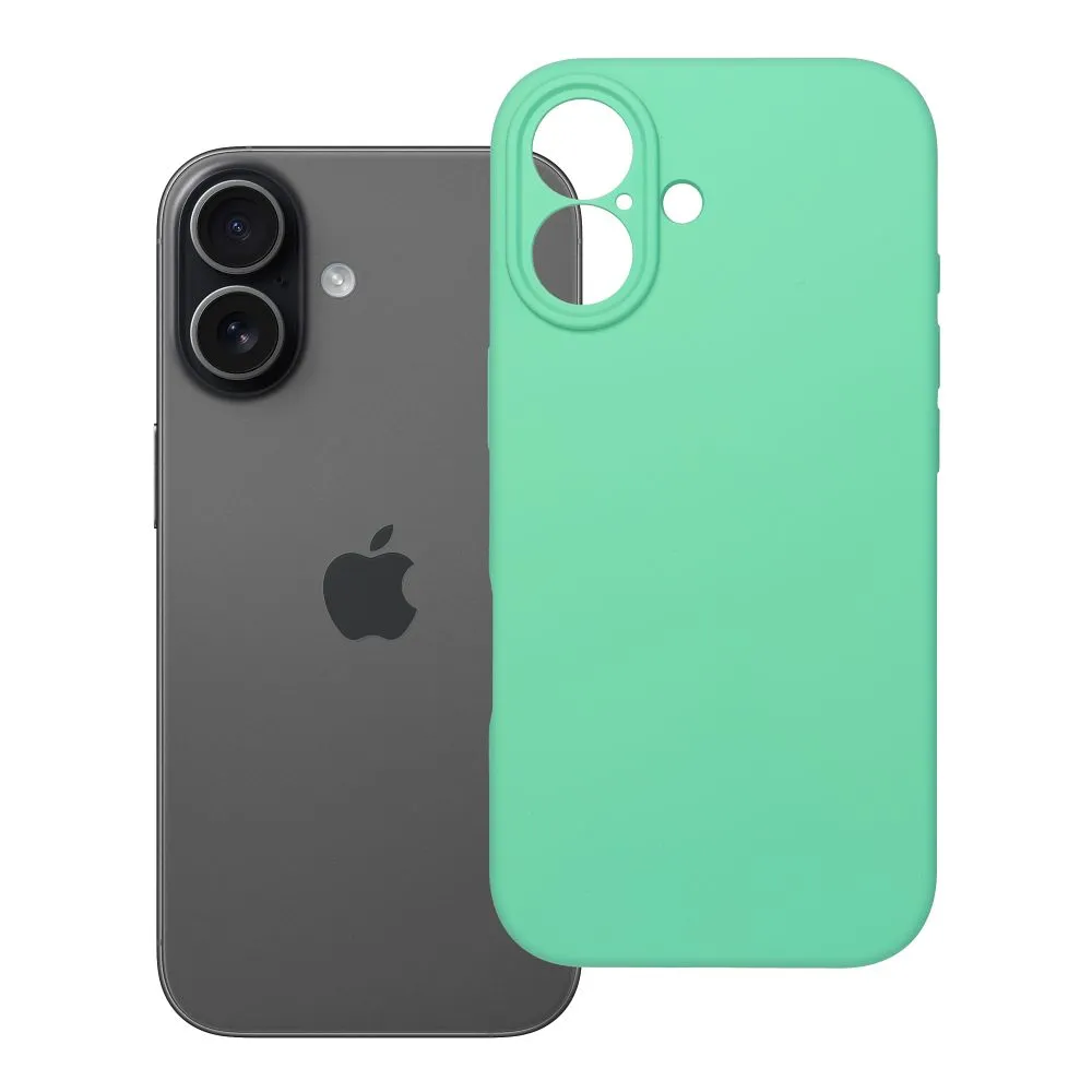 Case for iPhone 17 Silicone 2mm (camera protection) mint