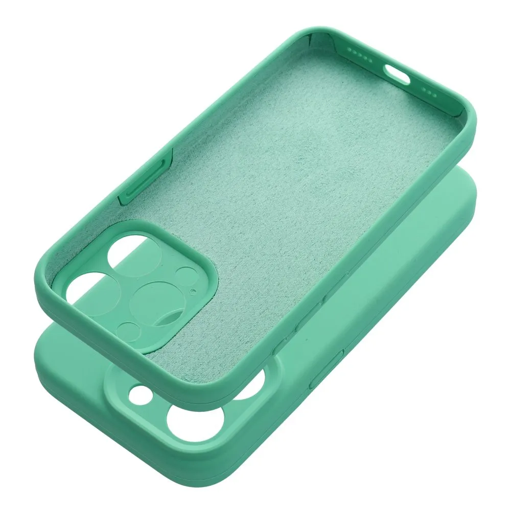 Case for iPhone 17 Pro Max / 18 Pro Max (low camera edge) Silicone 2mm (camera protection) mint - Image 5