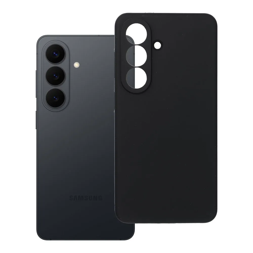 Case for Samsung S26 Silicone 2mm (camera protection) black