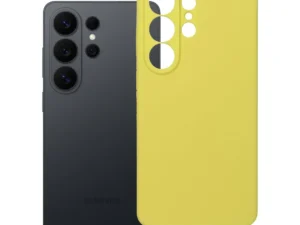 Case for Samsung S26 ULTRA Silicone 2mm (camera protection) yellow