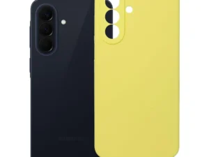 Case for Samsung A57 5G Silicone 2mm (camera protection) lemon