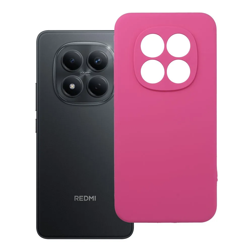 Case for Xiaomi Redmi Note 15 PRO 5G Silicone 2mm (camera protection) pink