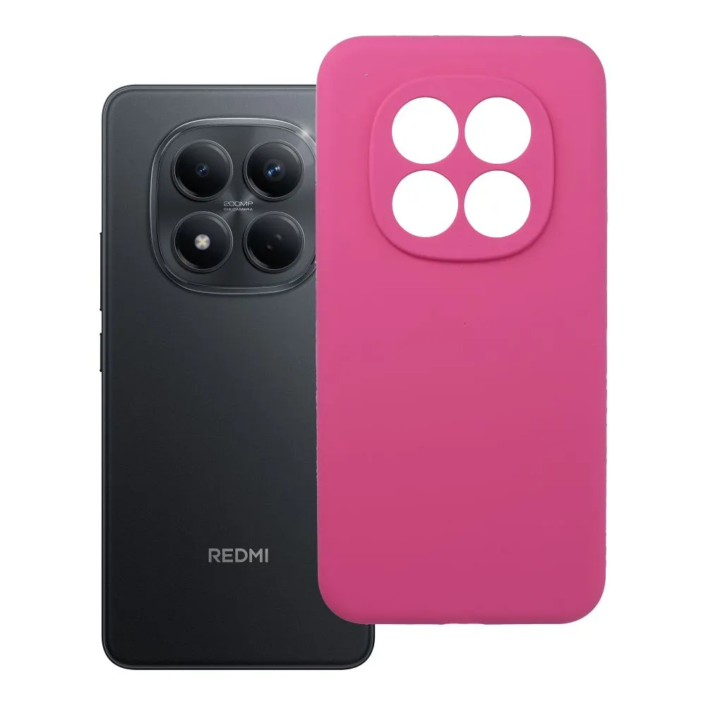 Case for Xiaomi Redmi Note 15 PRO PLUS 5G Silicone 2mm (camera protection) pink