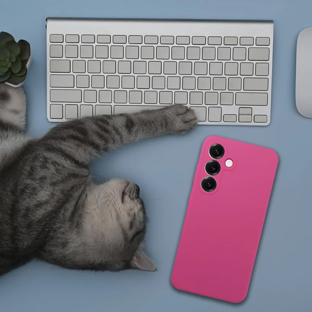 Case for Xiaomi Redmi Note 15 PRO PLUS 5G Silicone 2mm (camera protection) pink - Image 3