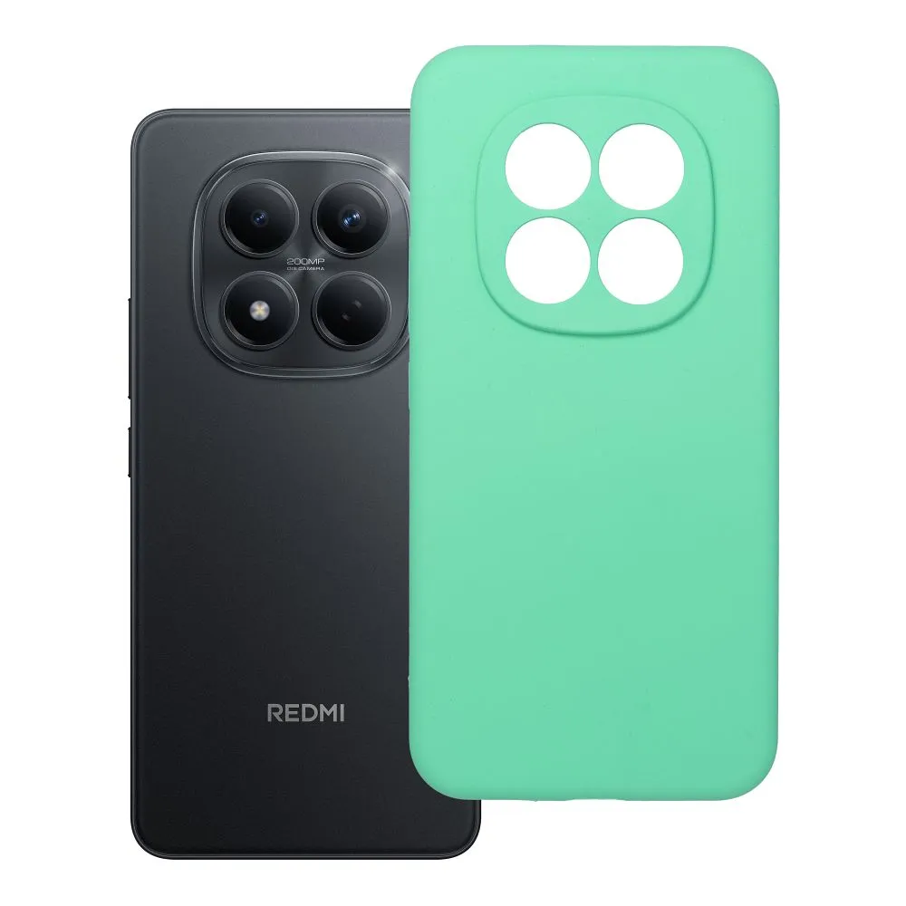 Case for Xiaomi Redmi Note 15 PRO PLUS 5G Silicone 2mm (camera protection) mint