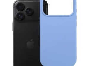 Case for iPhone 18 Pro / 17 Pro Silicone 2mm (camera protection) light blue