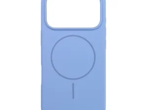Case for iPhone 18 Pro / 17 Pro Silicone 2mm (camera protection) compatible with MagSafe light blue