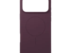 Case for iPhone 18 Pro Max / 17 Pro Max Silicone 2mm (camera protection) zgodny z MagSafe dark cherry