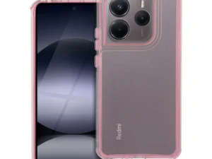 Case for Xiaomi Redmi Note 14 5G Matrix Clear powder pink
