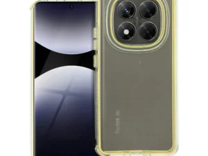 Case for Xiaomi Redmi Note 14 PRO 5G / 14 PRO PLUS 5G Matrix Clear yellow