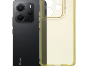 Case for Xiaomi Redmi Note 14 4G (GLOBAL - 164,84mm x 78,15mm x 8,16mm) Matrix Clear yellow